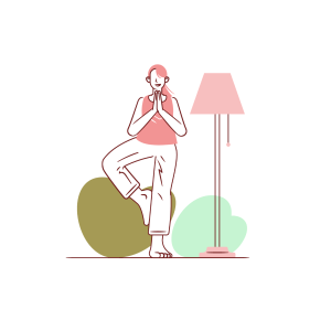 Yoga Poses Illustration Pack