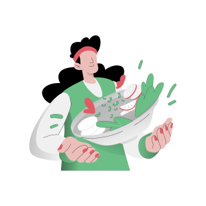 Go Vegan Illustration Pack