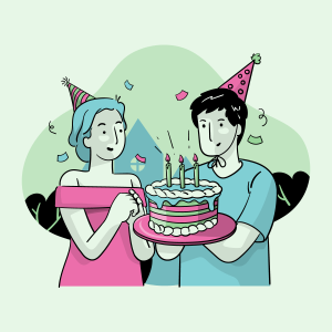 Birthday Illustration Pack