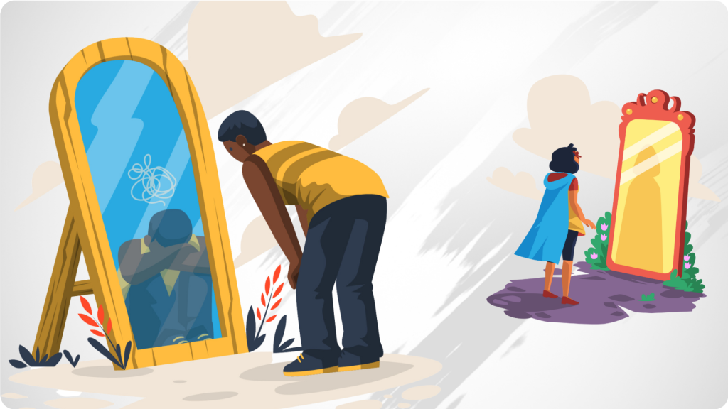 a graphic illustration for websites