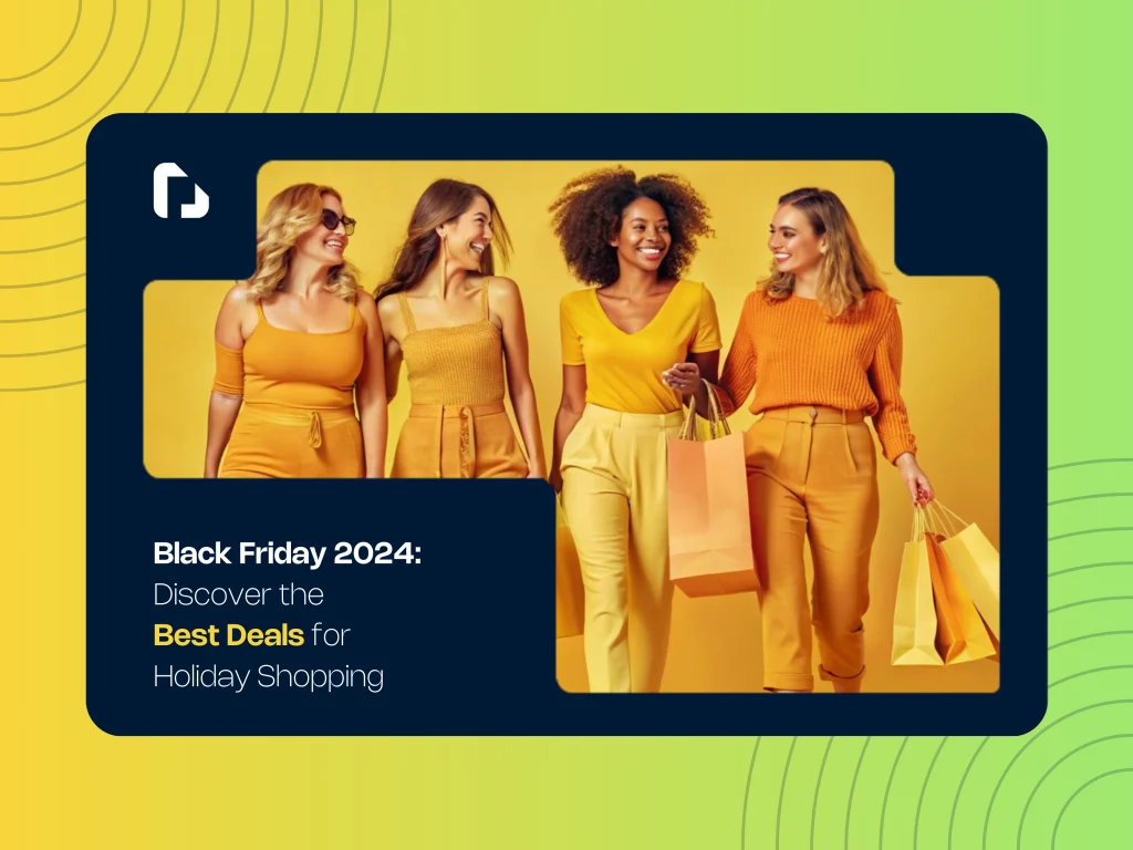 women shopping for black friday 2024